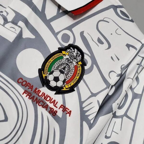 Retro Mexico 1998 Away Jersey - Image 4