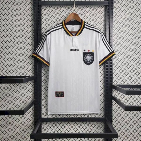 Retro Germany 1996 Home Jersey - Image 2