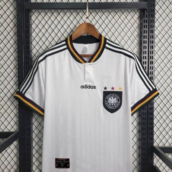 Retro Germany 1996 Home Jersey - Image 6