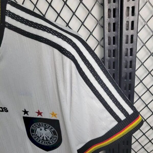 Retro Germany 1996 Home Jersey - Image 4