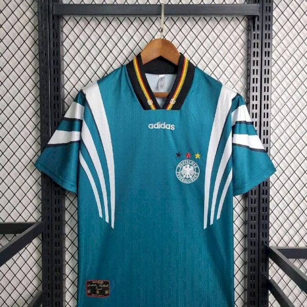Retro Germany 1996 Away Jersey - Image 7