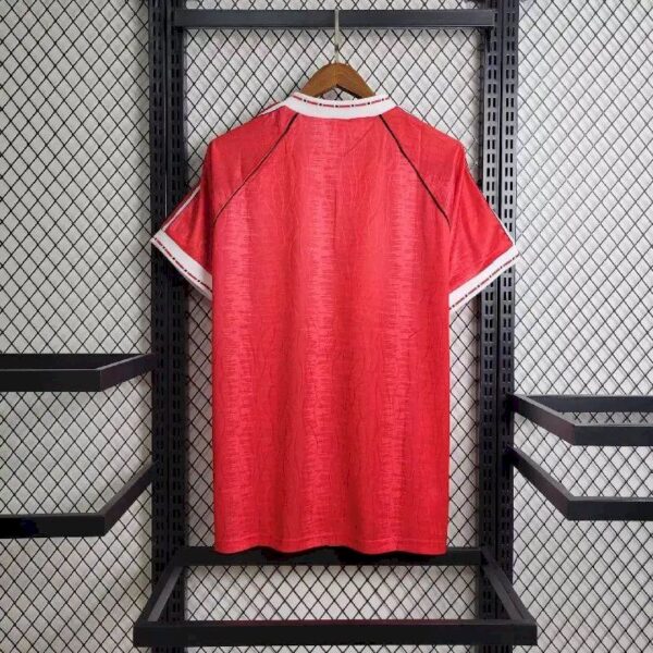 Retro Manchester United 1990/92 Home Jersey - Image 4