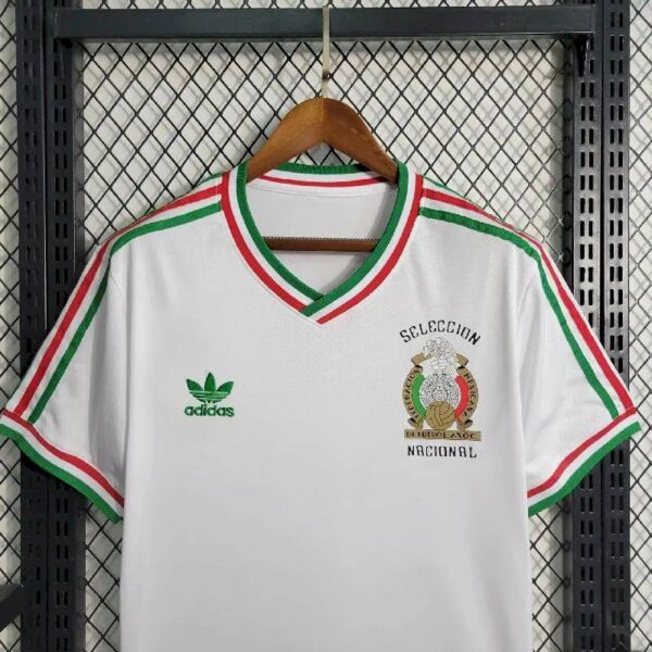 Retro Mexico 1985 Away Jersey - Image 7