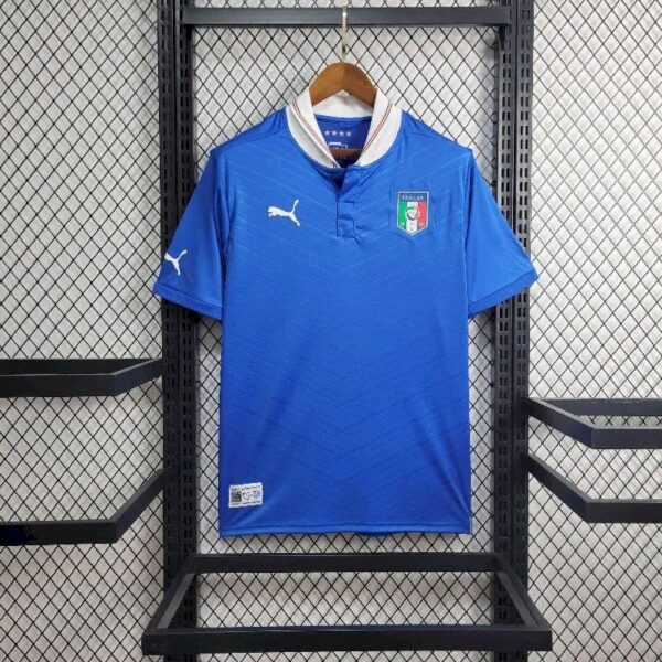 Retro Italy 2012 Euro Home Jersey - Image 2