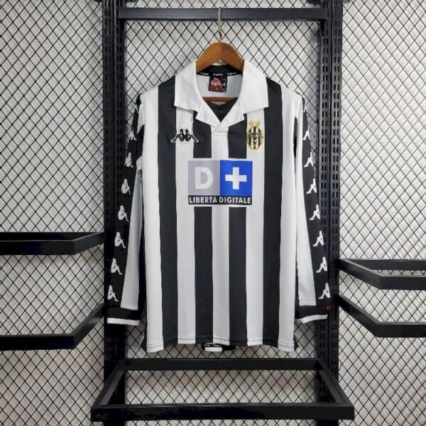 Retro Juventus 1999/2000 Home Long Sleeves Jersey