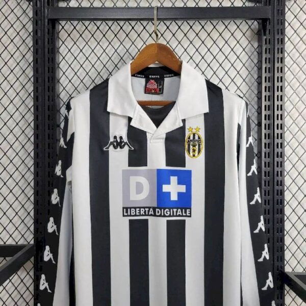 Retro Juventus 1999/2000 Home Long Sleeves Jersey - Image 2