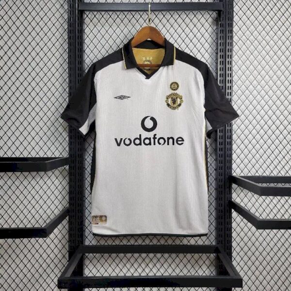 Retro Manchester United 2001/02 Centenary Reversible Away And Third Jersey - Image 2
