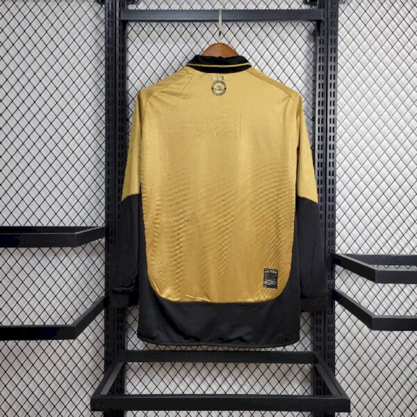 Retro Manchester United 2001/02 Centenary Reversible Away And Third Long Sleeves Jersey - Image 2