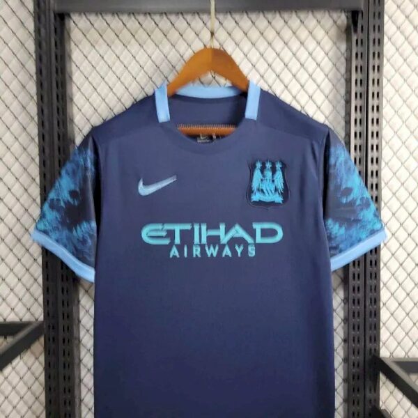 Retro Manchester City 2015/16 Away Jersey - Image 9
