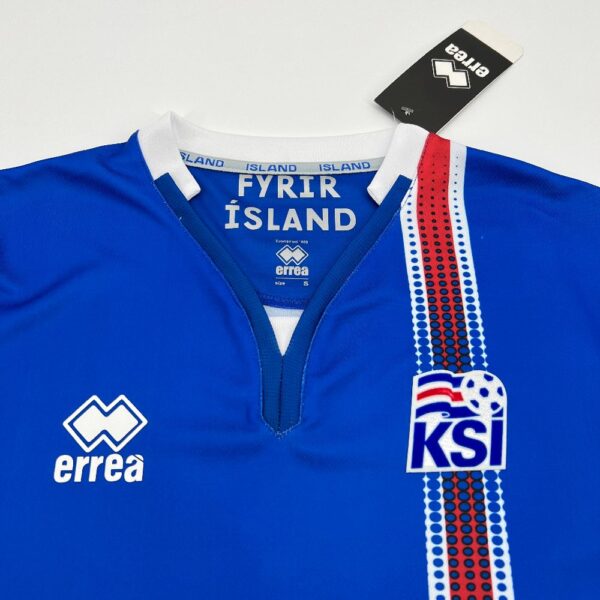 Retro lceland 2016/17 Home Jersey - Image 4