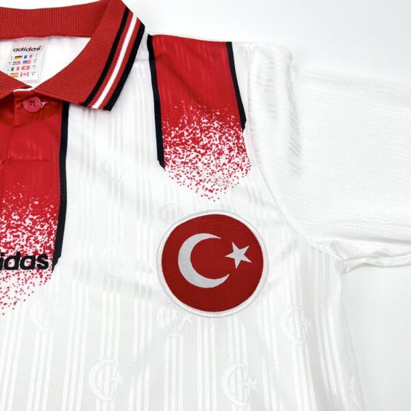 Retro Turkiye 1996 Away Jersey - Image 5