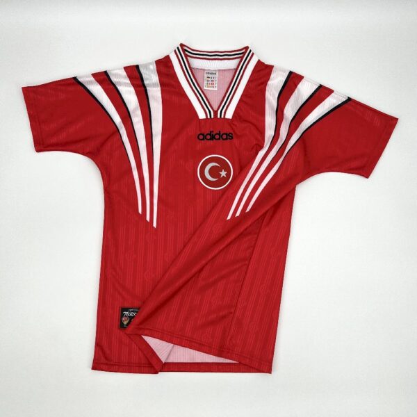 Retro Turkiye 1996 Home Jersey - Image 8