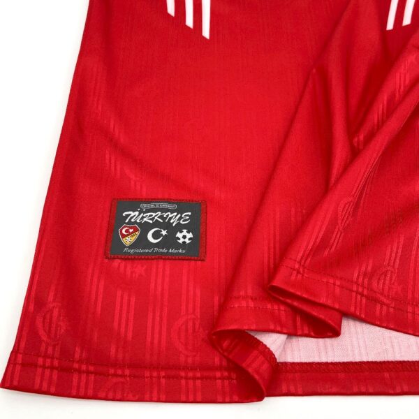 Retro Turkiye 1996 Home Jersey - Image 7