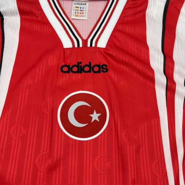 Retro Turkiye 1996 Home Jersey - Image 5