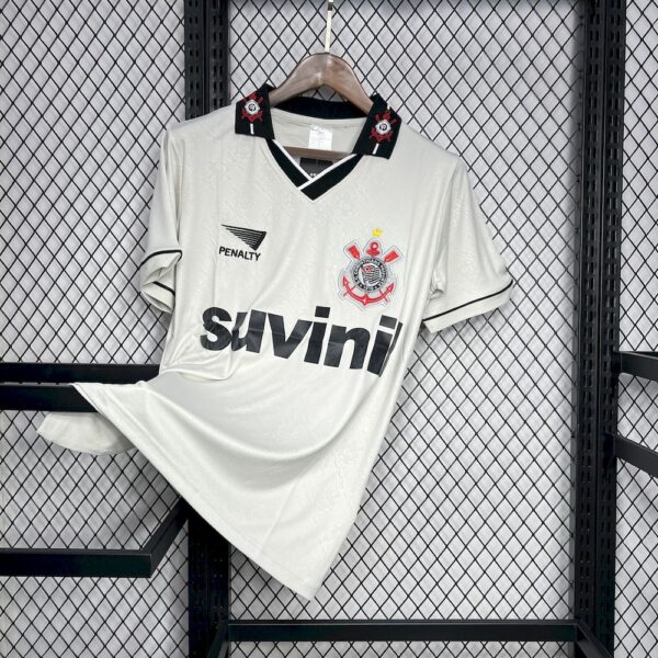 Retro Corinthians 1996 Home Jersey - Image 5