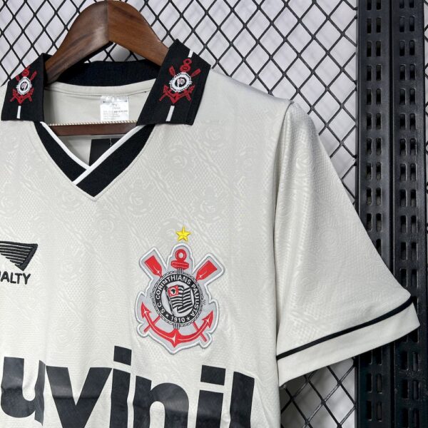 Retro Corinthians 1996 Home Jersey - Image 2