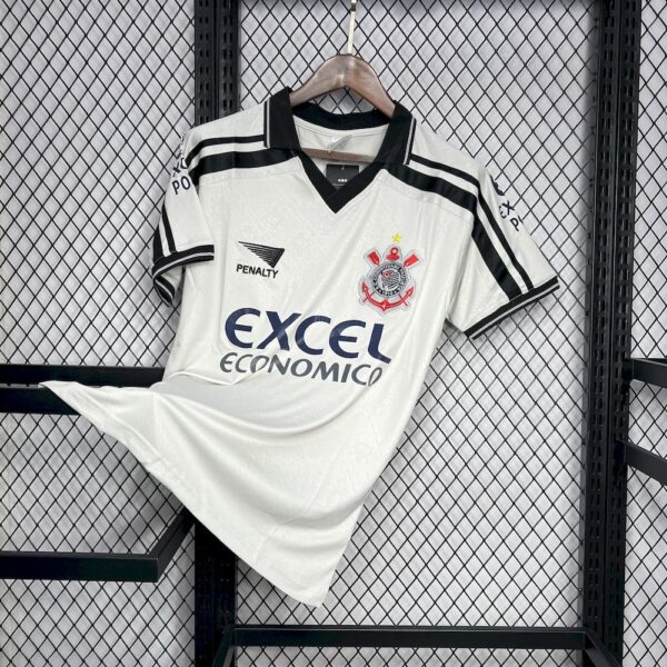 Retro Corinthians 1998 Home Jersey - Image 6
