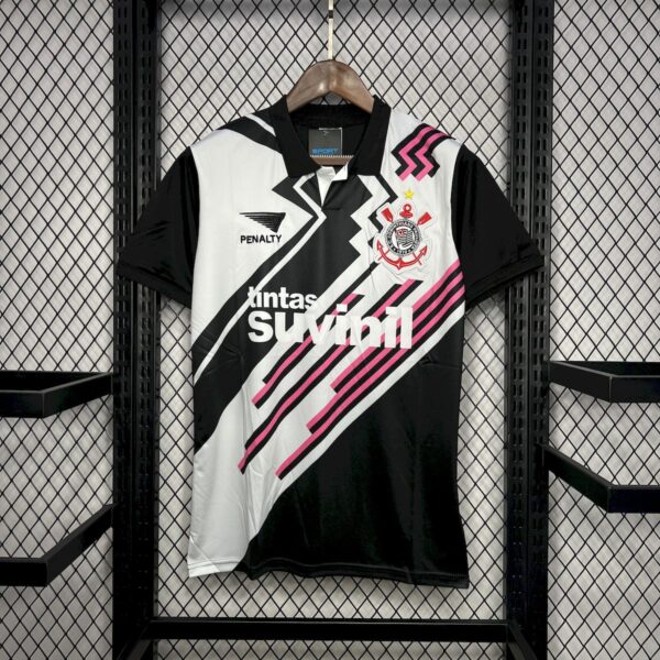 Retro Corinthians 1995 Away Retro Goalkeeper Jersey - Image 6