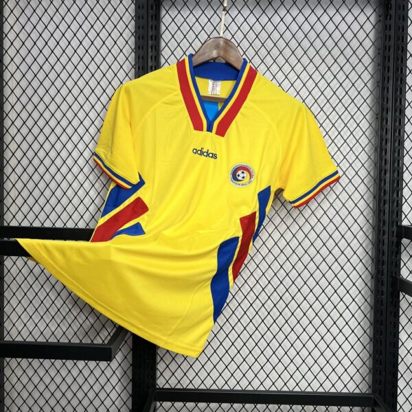 Retro Romania 1994 Home Jersey - Image 3