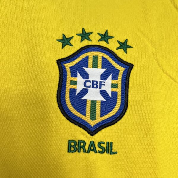 Retro Brazil 1998/2000 Home Jersey - Image 8
