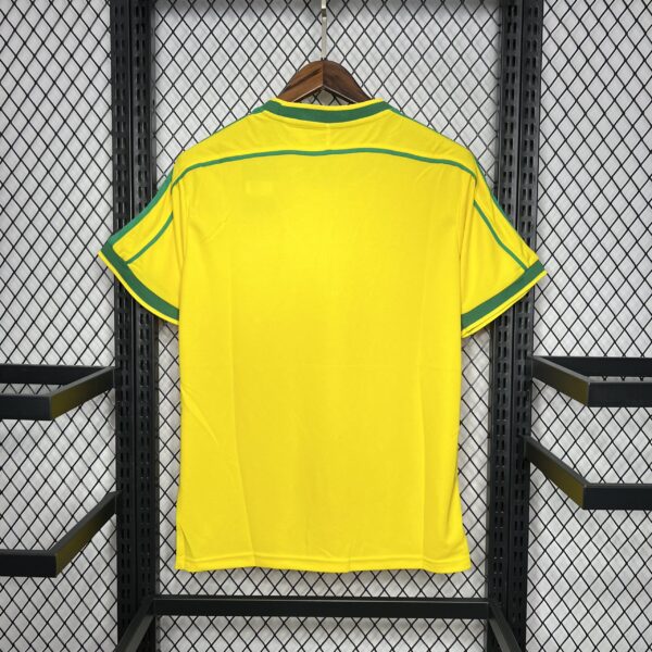 Retro Brazil 1998/2000 Home Jersey - Image 2