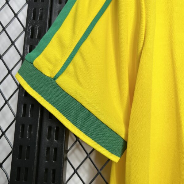 Retro Brazil 1998/2000 Home Jersey - Image 5