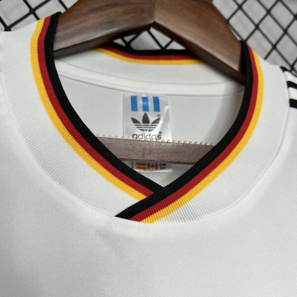 Retro Germany 1986 Home Jersey - Image 3
