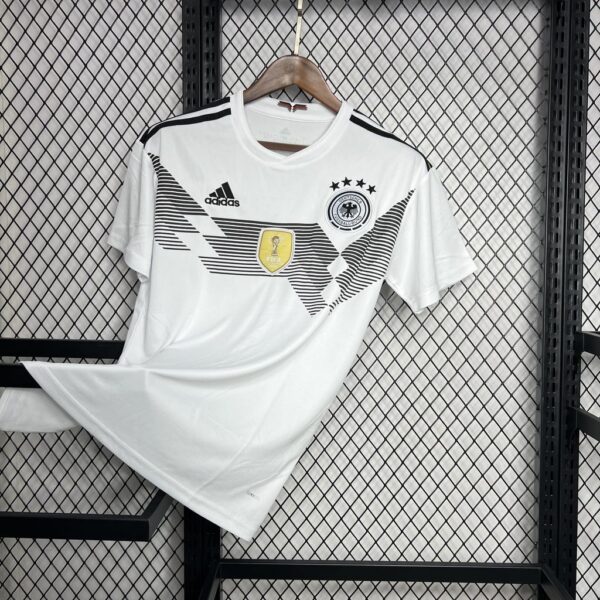 Retro Germany 2018 Home Jersey - Image 4