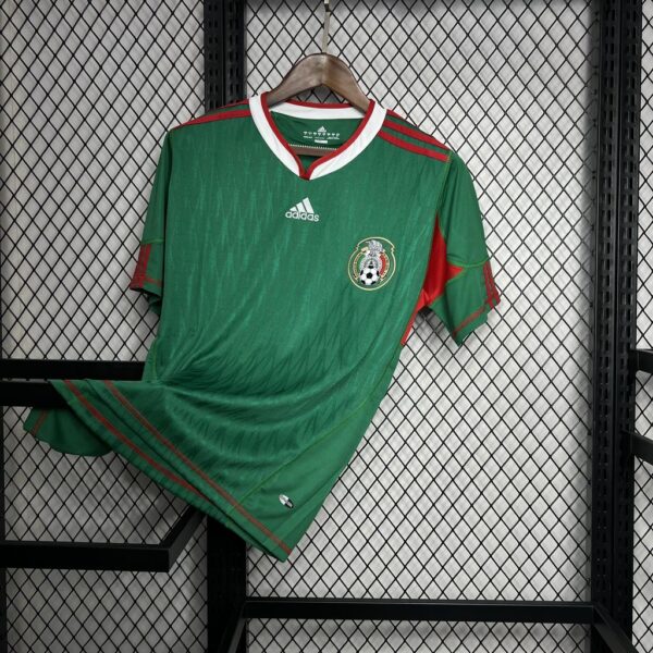 Retro Mexico 2010 Home Jersey - Image 7