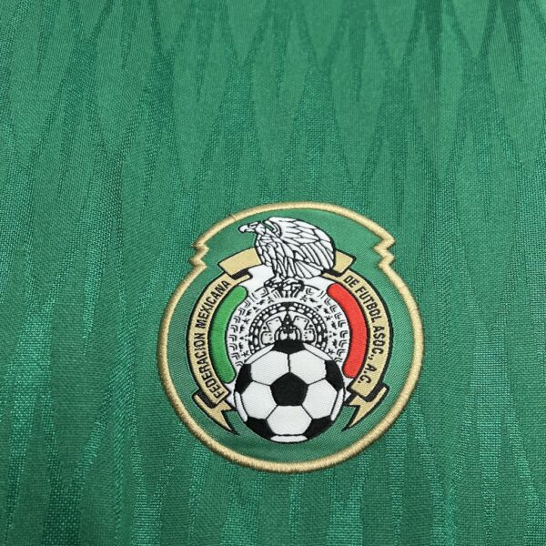 Retro Mexico 2010 Home Jersey - Image 4