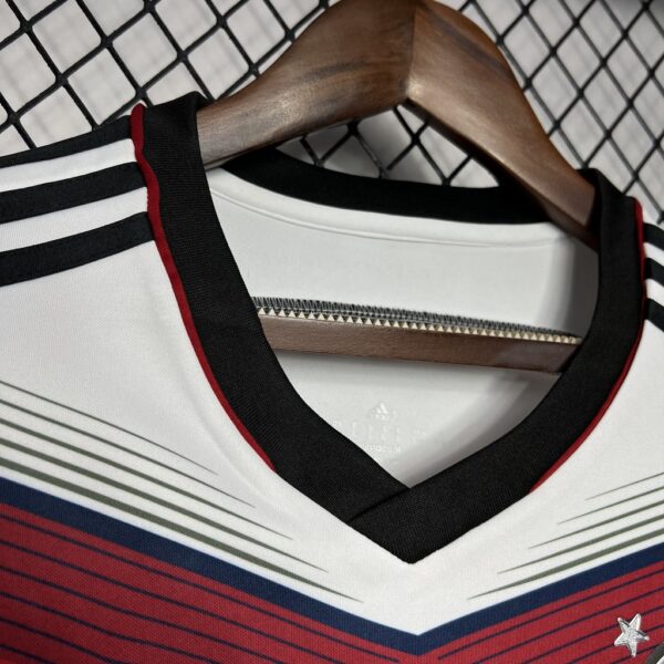 Retro Germany 2014 Home Jersey - Image 4