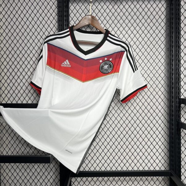 Retro Germany 2014 Home Jersey - Image 6