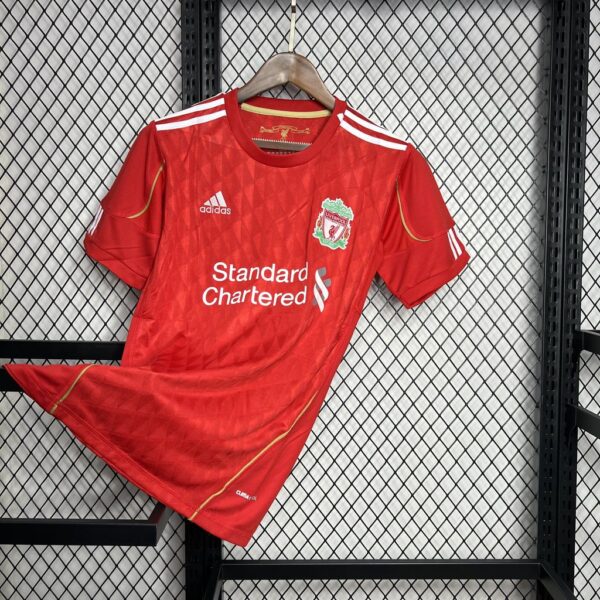 Retro Liverpool 2010 Home Jersey - Image 9