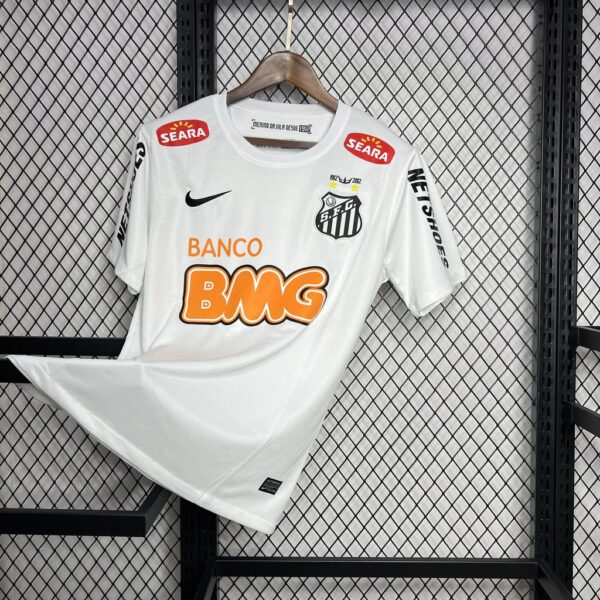Retro Santos 2011/12 Centennial Home Jersey - Image 5