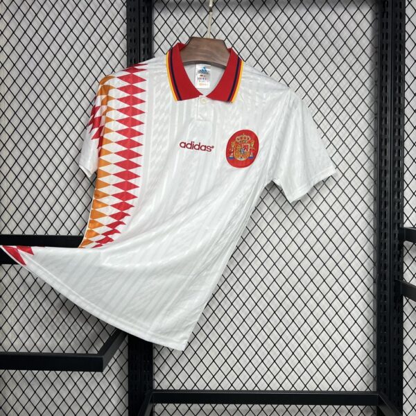 Retro Spain 1994 Away Jersey - Image 8