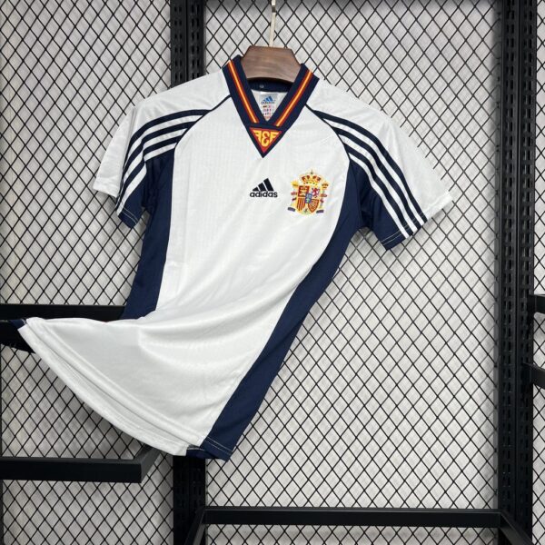 Retro Spain 1998 Away Jersey - Image 7
