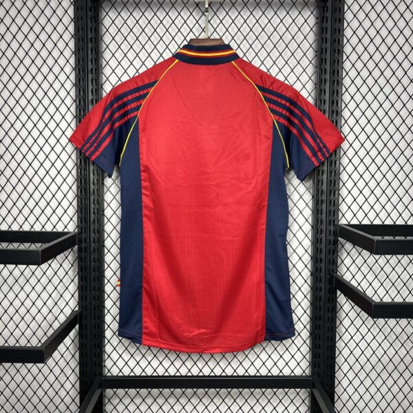 Retro Spain 1998 Home Jersey - Image 2