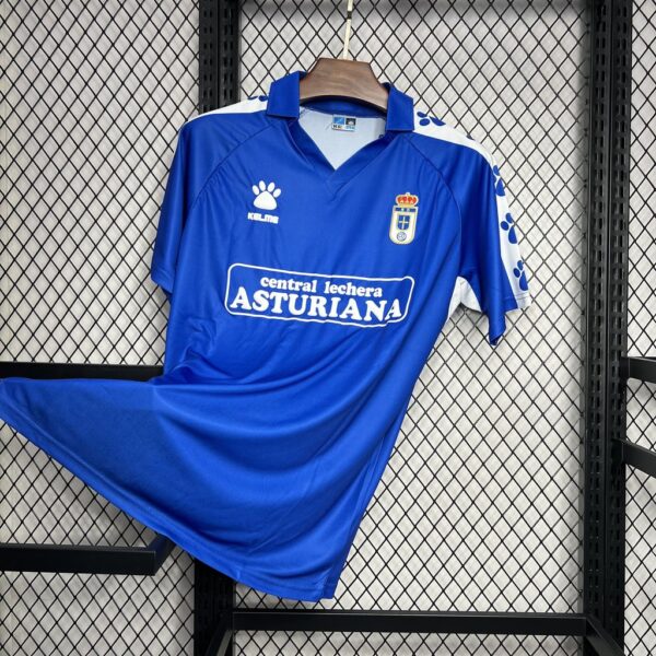 Retro Real Oviedo 1990/91 Home Jersey - Image 8