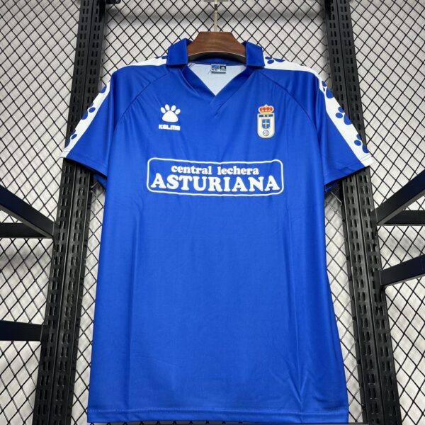 Retro Real Oviedo 1990/91 Home Jersey - Image 5