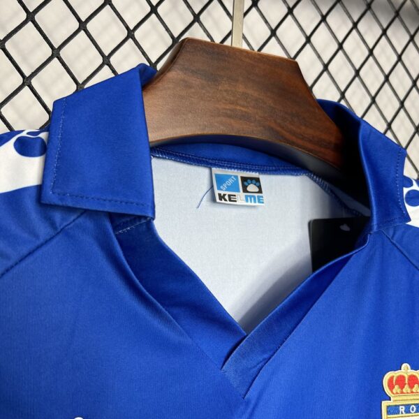 Retro Real Oviedo 1990/91 Home Jersey - Image 4