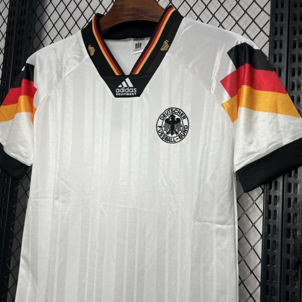Retro Germany 1992 Home Jersey - Image 6