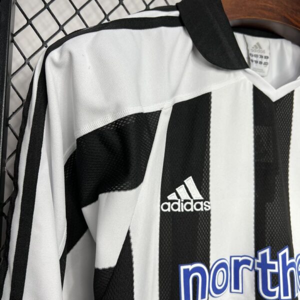 Retro Newcastle United 2003/05 Home Long Sleeves Jersey - Image 6