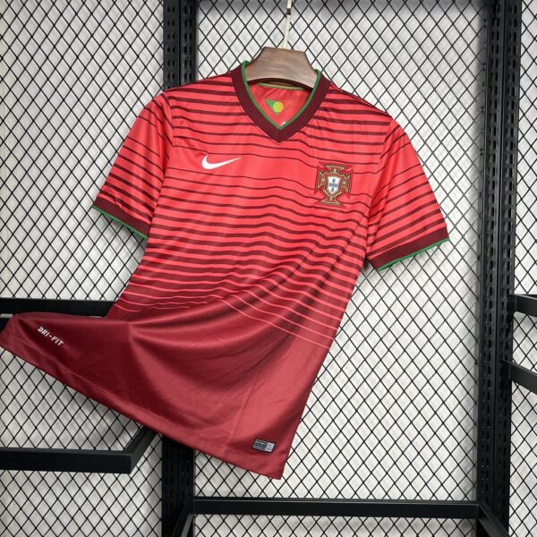 Retro Portugal 2014 Home Jersey - Image 6