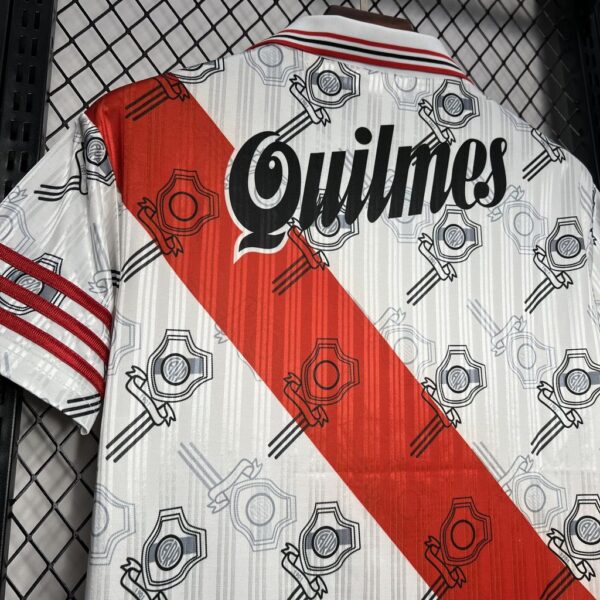 Retro River Plate 1996/1998 Home Jersey - Image 9