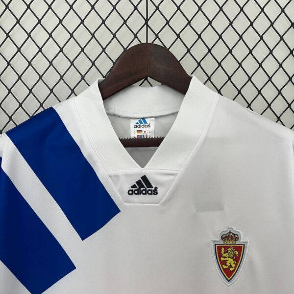 Retro Real Zaragoza 1992/93 Home Jersey - Image 5