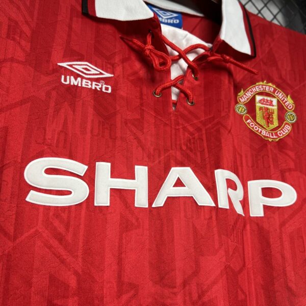 Retro Manchester United 1994 Home Jersey - Image 4