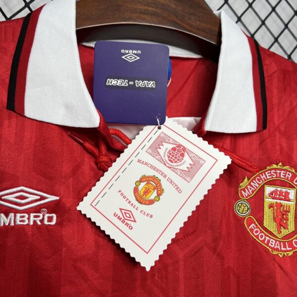 Retro Manchester United 1994 Home Jersey - Image 3