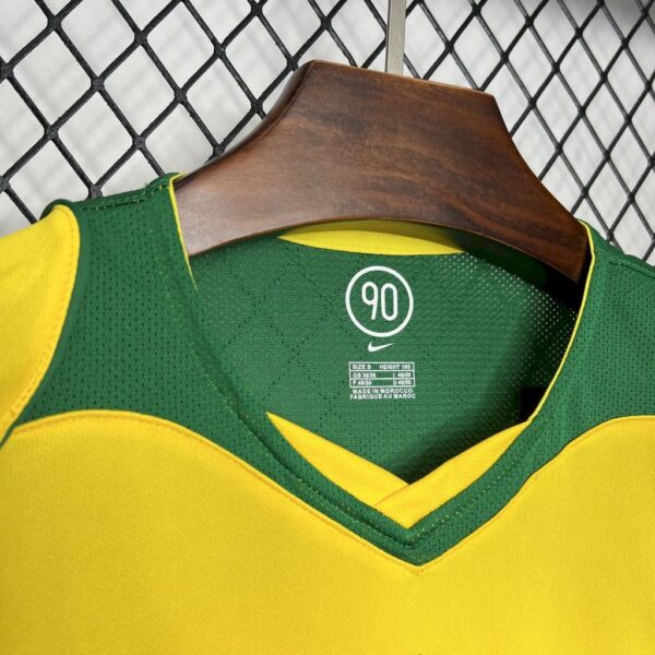 Retro Brazil 2004/2006 Home Jersey - Image 5