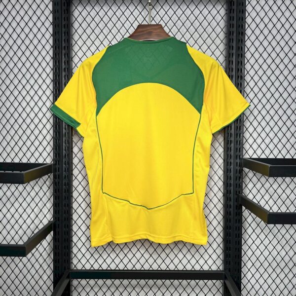 Retro Brazil 2004/2006 Home Jersey - Image 2