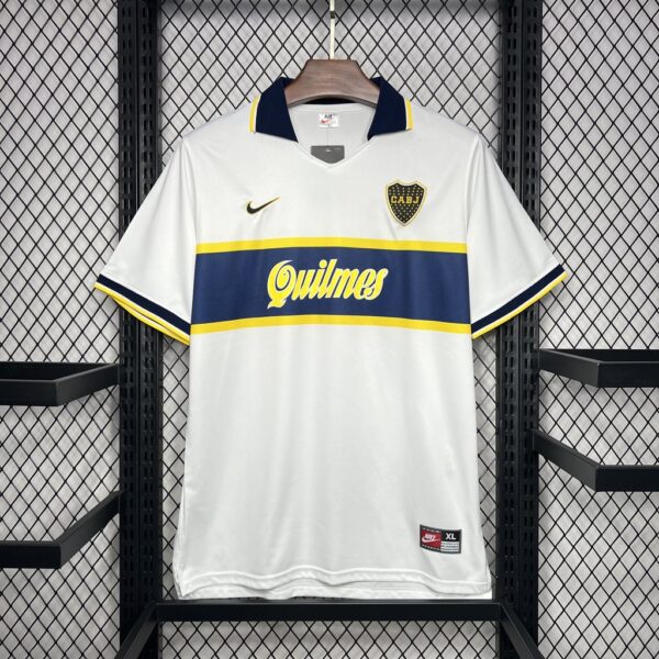Retro Boca Juniors 1996/97 Away Jersey - Image 8